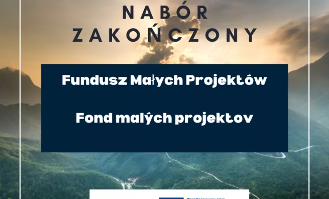 1. nabór wniosków ZAKOŃCZONY 