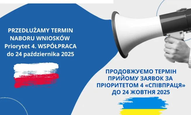 I nabór wniosków – termin przedłużony do 24 października 2025 r. 